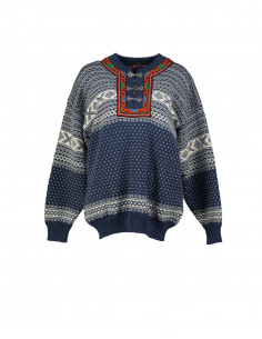 Norwool men's wool crew neck sweater