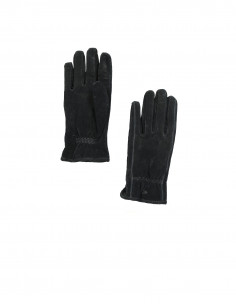 Camel men's suede leather gloves