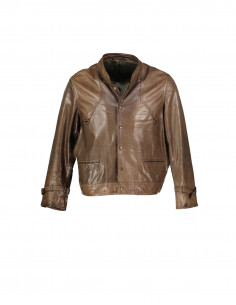 Vintage men's real leather jacket