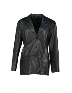 Banhof women's leather jacket