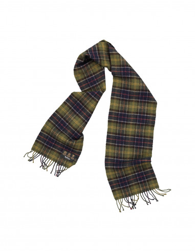 Barbour men's wool scarf