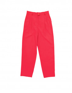 Aeboutique women's wool pleated trousers