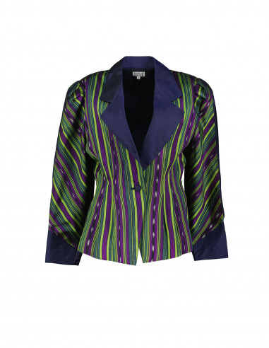 Vintage women's silk tailored jacket