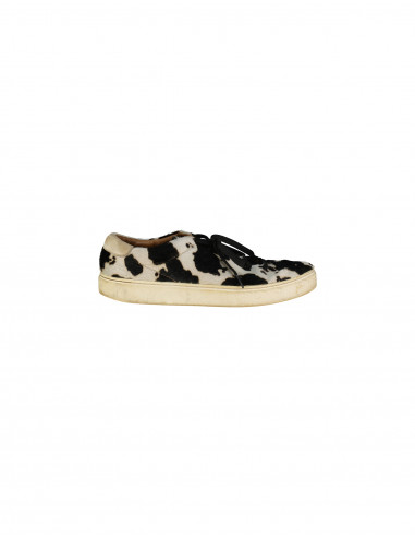 Polo Ralph Lauren women's fur flats