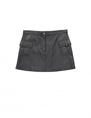 Essentiel women's real leather skirt