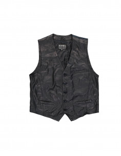 Suomen men's real leather vest