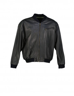 Vintage men's real leather jacket