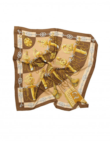 Hermes Paris women's silk scarf