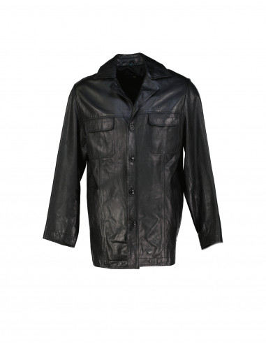 Vintage men's real leather jacket