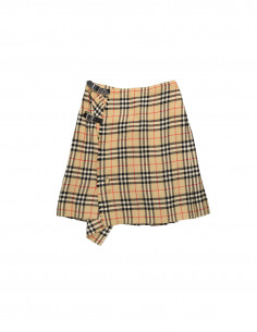 Burberrys women's wool skirt