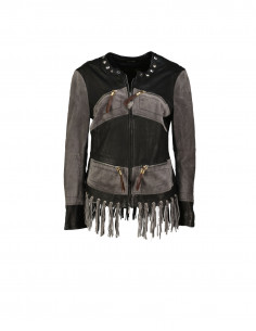 Roberto Cavalli women's real leather jacket