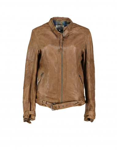 Wrangler women's real leather jacket