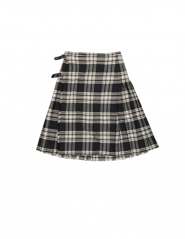 Burberrys women's wool skirt