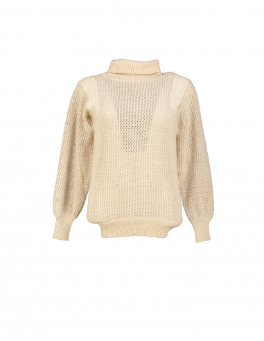 Valentino women's wool roll neck sweater