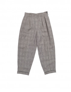 Valerie Stevens women's linen pegged trousers