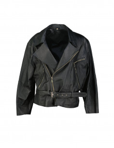 Vintage women's real leather jacket