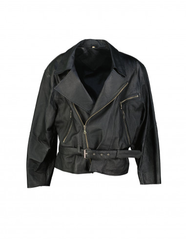 Vintage women's real leather jacket