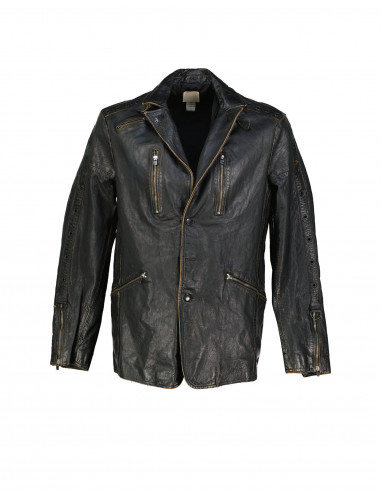 Diesel men's real leather jacket