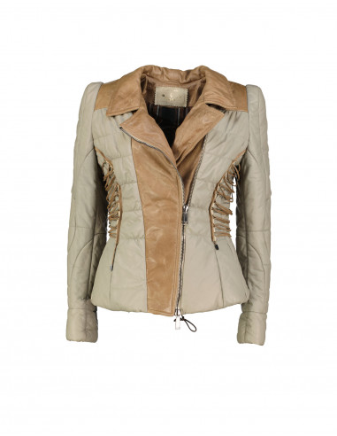 Parri's women's real leather jacket