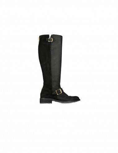 Urban Project women's real leather knee high boots