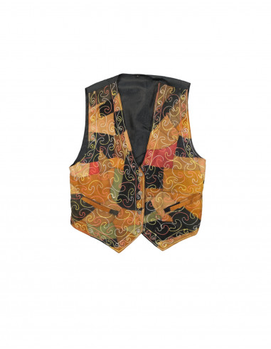 Vintage women's suede leather vest