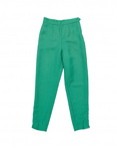 Moschino Couture women's wool cigarette trousers