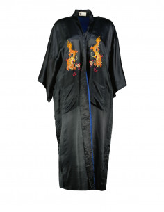 Vintage women's silk dressing gown