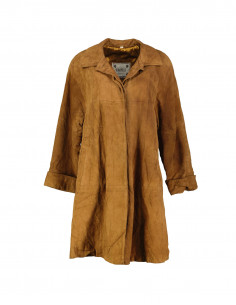 Vera Pelle women's suede leather coat