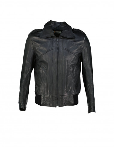 Malungs men's real leather jacket