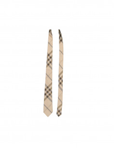 Burberry men's silk tie