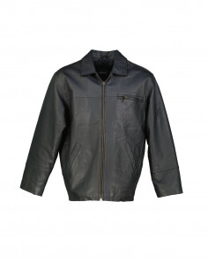 Steve Ketell men's real leather jacket