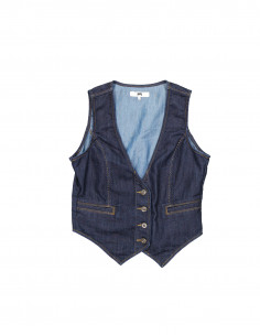 Joy women's denim vest