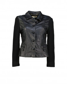 Escada women's real leather jacket