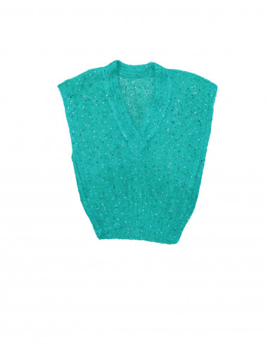 Vintage women's knitted vest