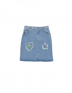 Vintage women's denim skirt