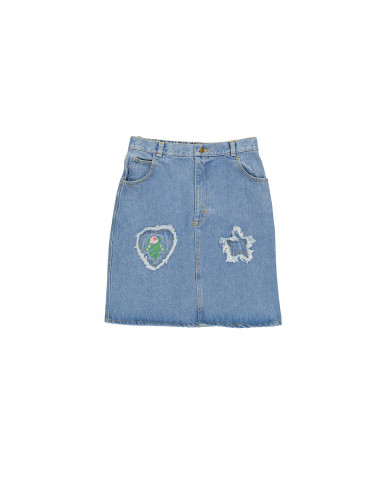 Vintage women's denim skirt