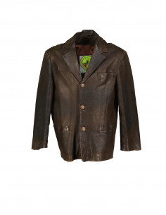 Riccioli men's real leather jacket