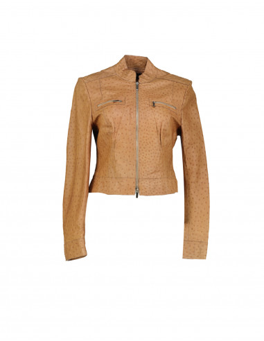 Karen Millen women's real leather jacket