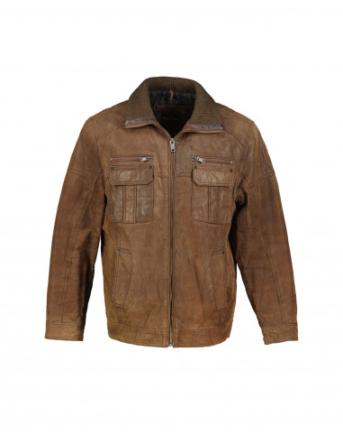 Douglas men's real leather jacket