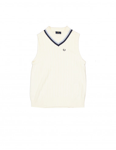 Fred Perry men's knitted vest