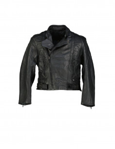 Vintage men's real leather jacket