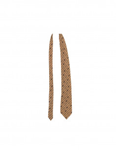 Celine men's silk tie