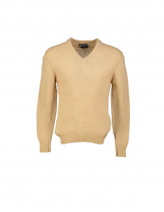 Vintage men's wool V-neck sweater