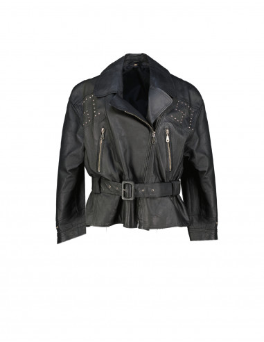 Yessica women's real leather jacket