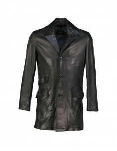 Hugo Boss men's real leather jacket