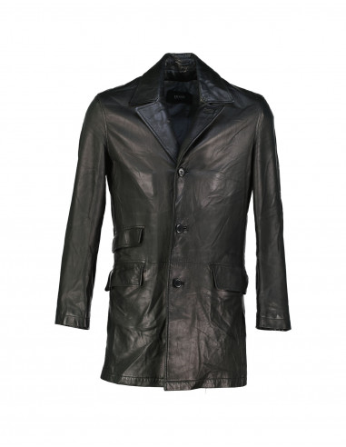 Hugo Boss men's real leather jacket