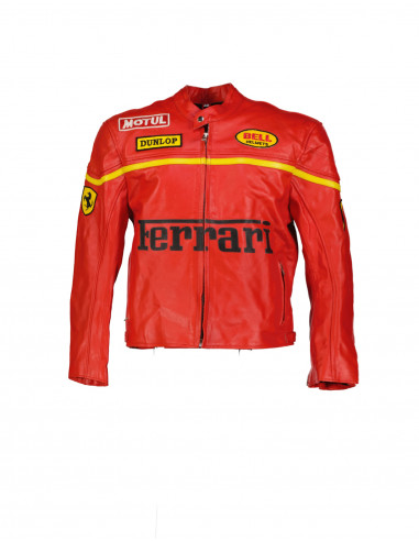 Ferrari men's real leather jacket