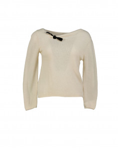 Prada women's cashmere crew neck sweater