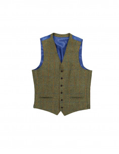 Harris Tweed men's wool tailored vest