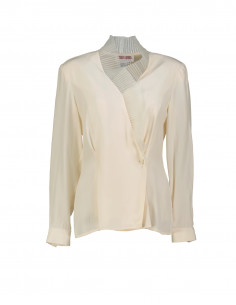 Maggy London women's silk blouse